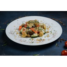 Салат из овощей гриль с копченой сметаной, 170 гр.
